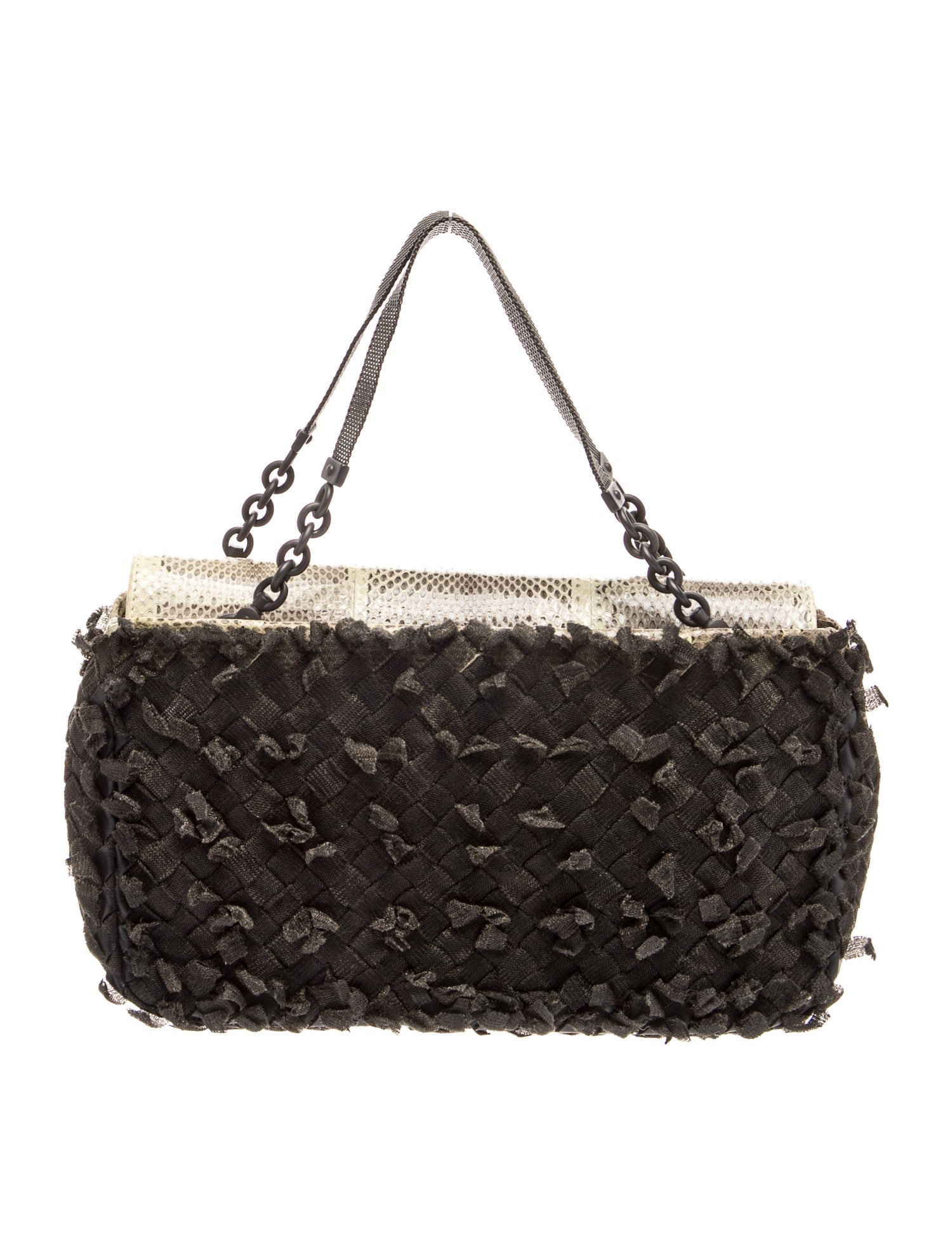 Intrecciato Top Handle Bag Vintage