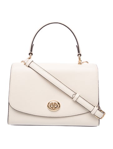 Leather Top Handle Bag