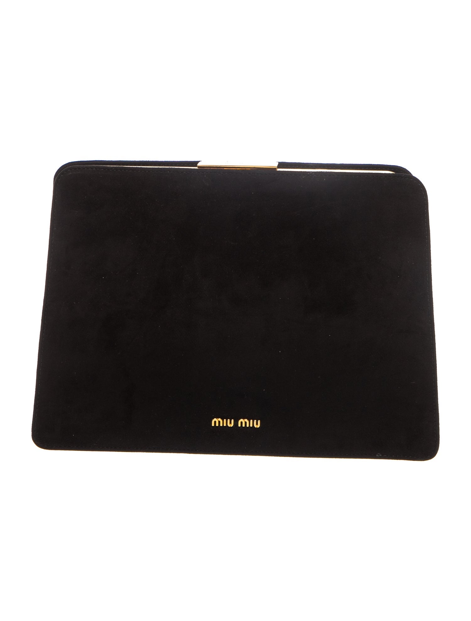 Suede Clutch
