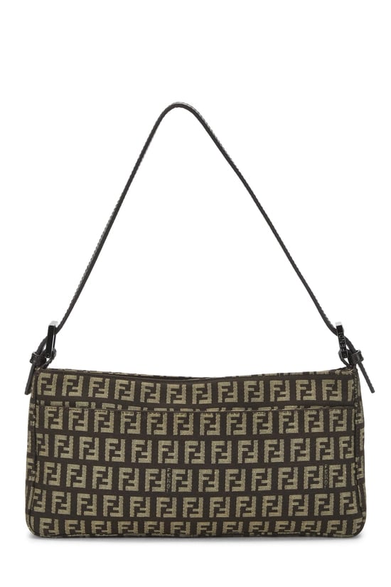 Brown Zucchino Canvas Shoulder Bag