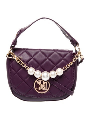 Badgley Mischka Vegan Leather Shoulder Bag