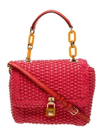 Dolce & Gabbana Leather Top Handle Bag