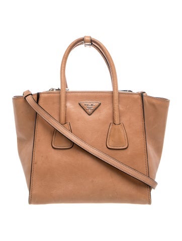 Enameled Metal Triangle Top Handle Bag