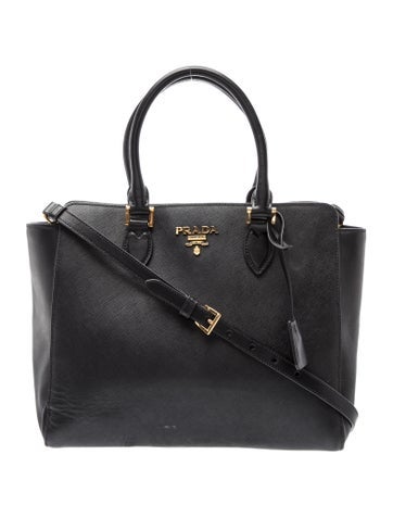 Saffiano Leather Top Handle Bag