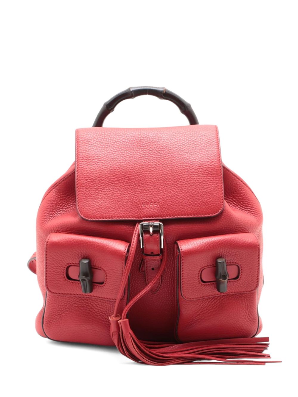 2000-2020s Bamboo flap backpack