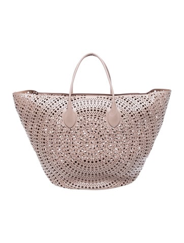 Alaia Leather Mina Large