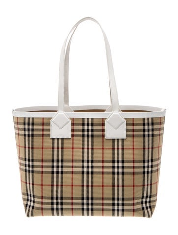House Check London Tote Bag Small w/ Tags