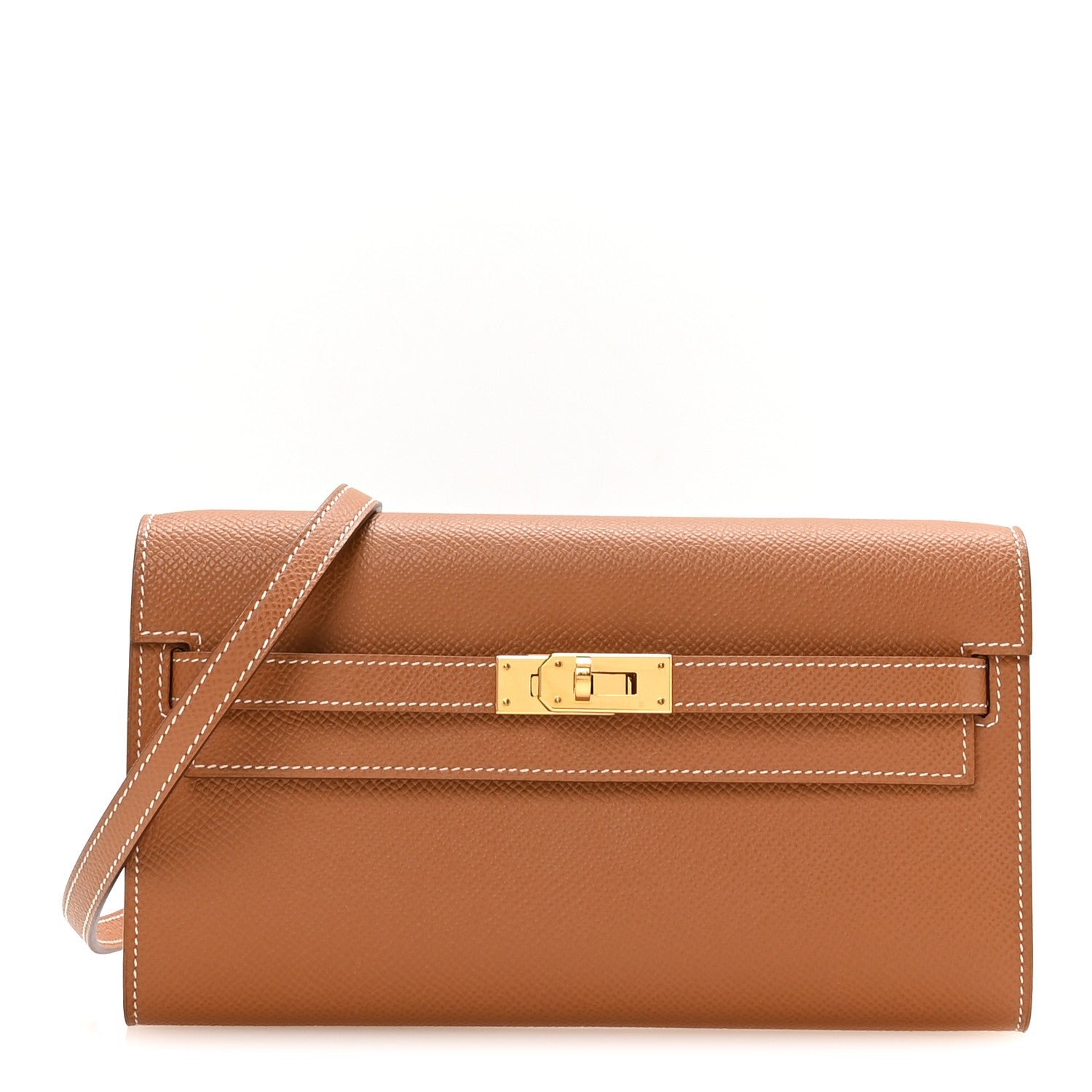 Hermes Epsom Kelly Wallet To Go Gold