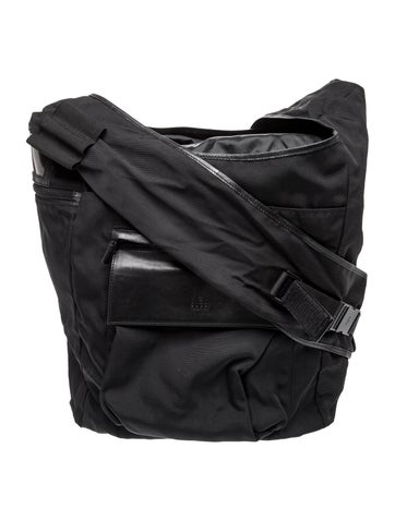 Nylon Messenger Bag