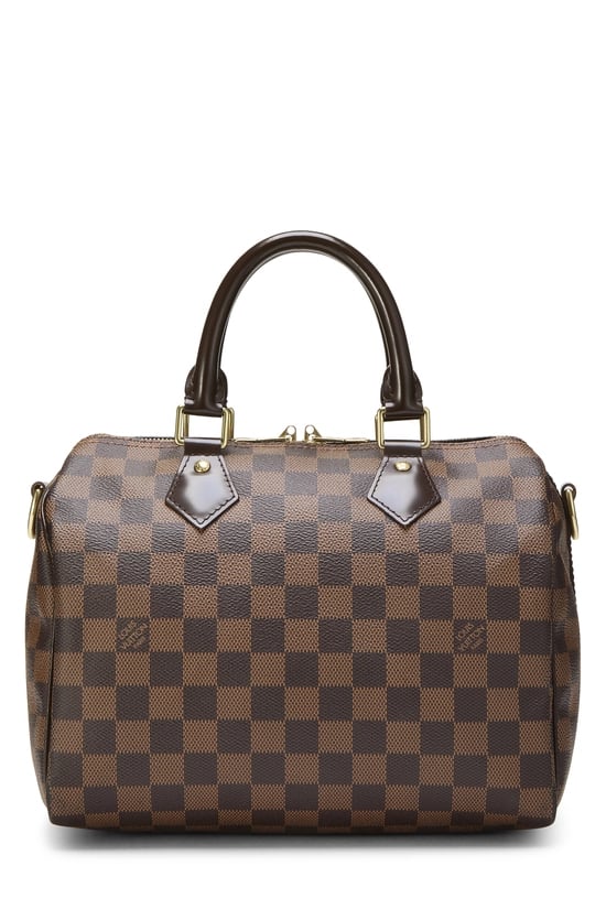 Damier Ebene Speedy Bandouliere 25