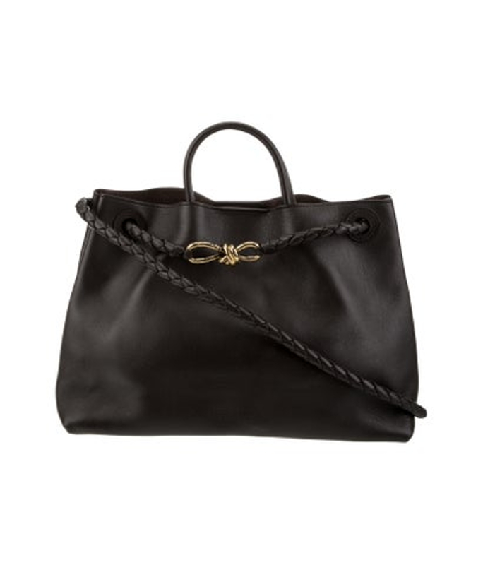 Bottega Veneta Veneta Intrecciato Top Handle Bag Large