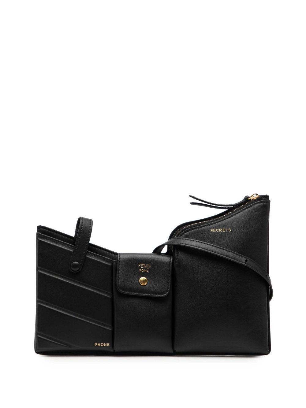 2010-2026 Mini Leather 3 Pocket crossbody bag