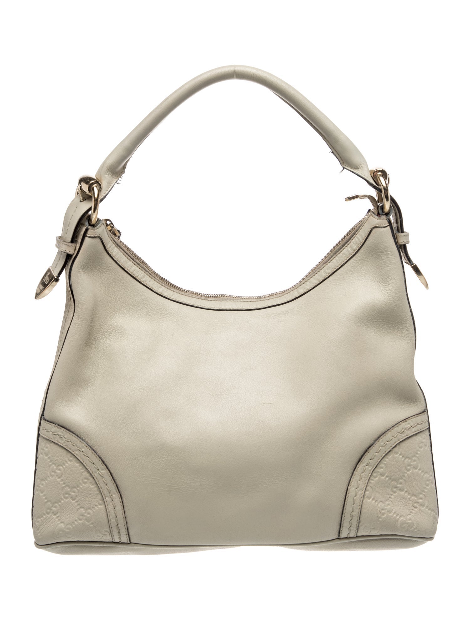 Leather Hobo Bag Large