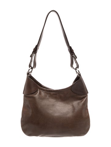 Enameled Metal Triangle Shoulder Bag