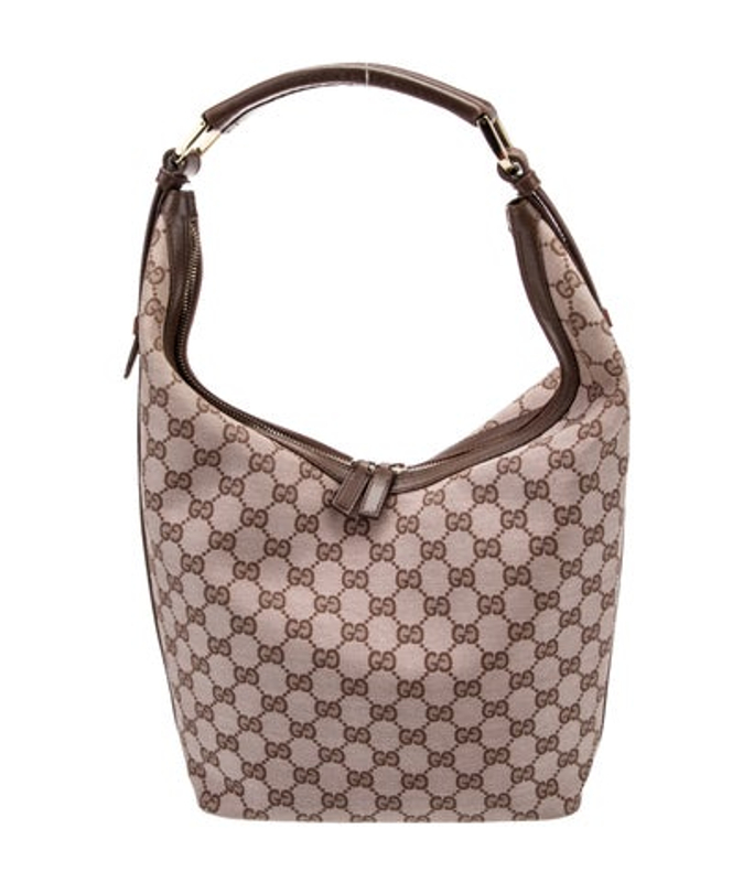 Gucci Gg Canvas Hobo Medium Vintage