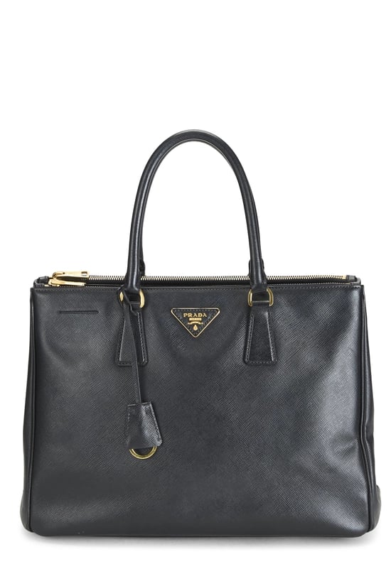 Black Saffiano Executive Tote Large