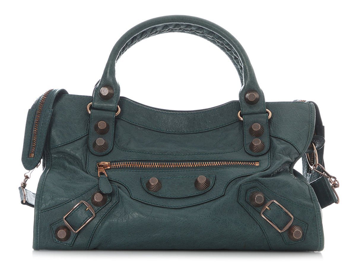 Balenciaga 2011 Vert Menthe Agneau Giant 21 City