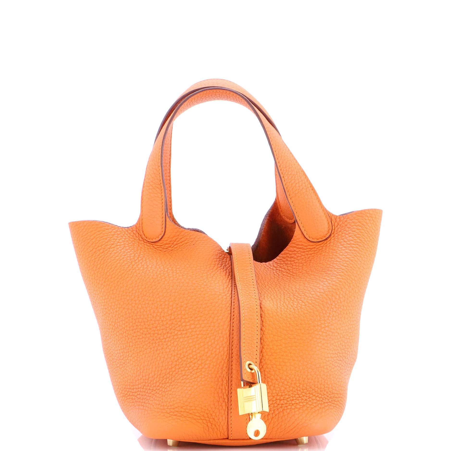 Hermes Picotin Lock Bag Clemence PM