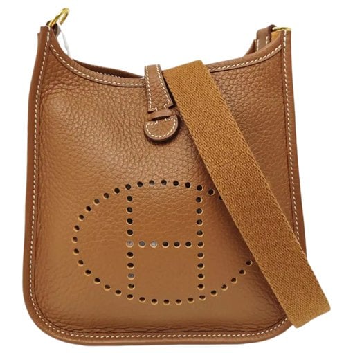 Evelyne leather crossbody bag