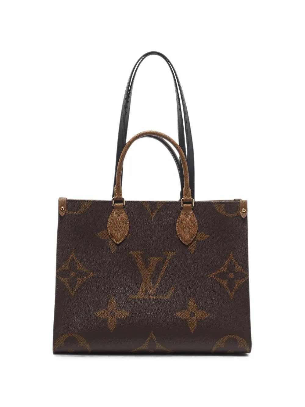 MM OnTheGo Monogram Giant Reverse canvas tote bag