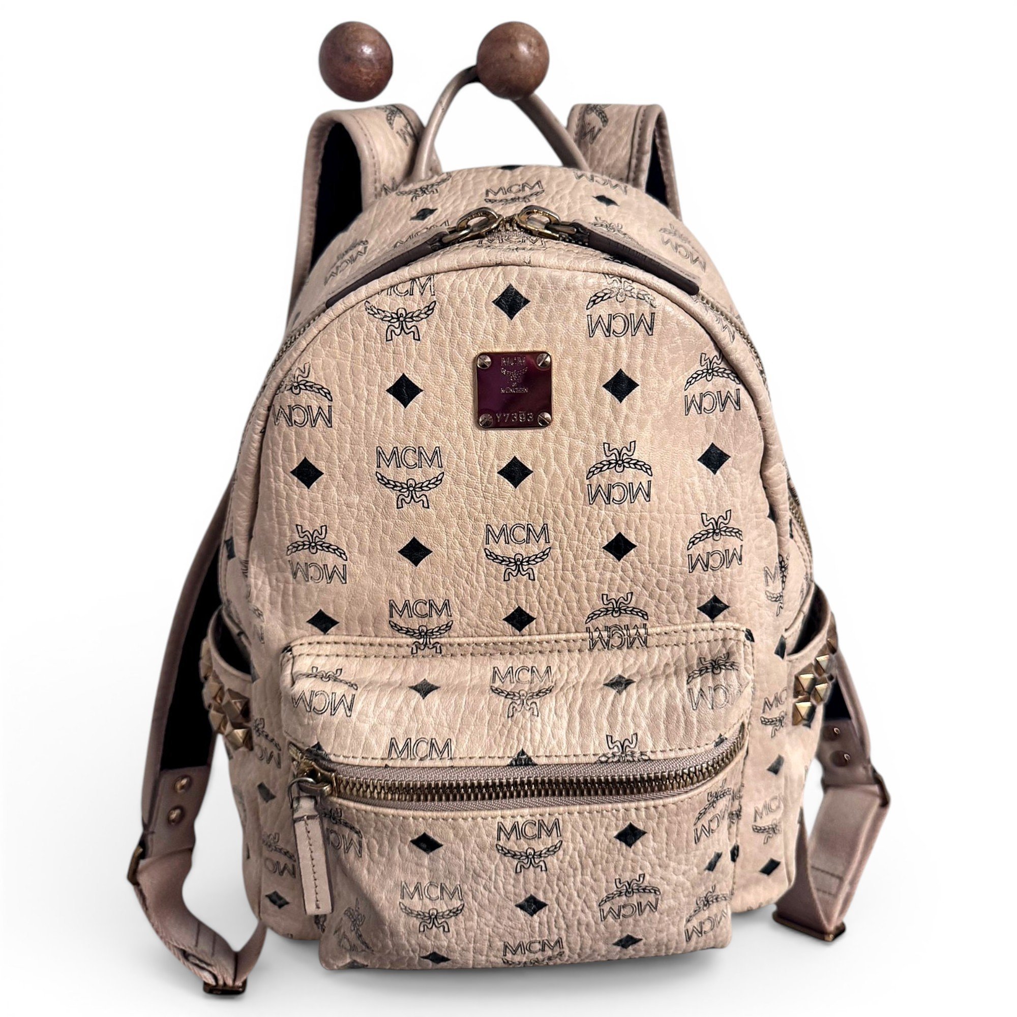 Stark leather backpack