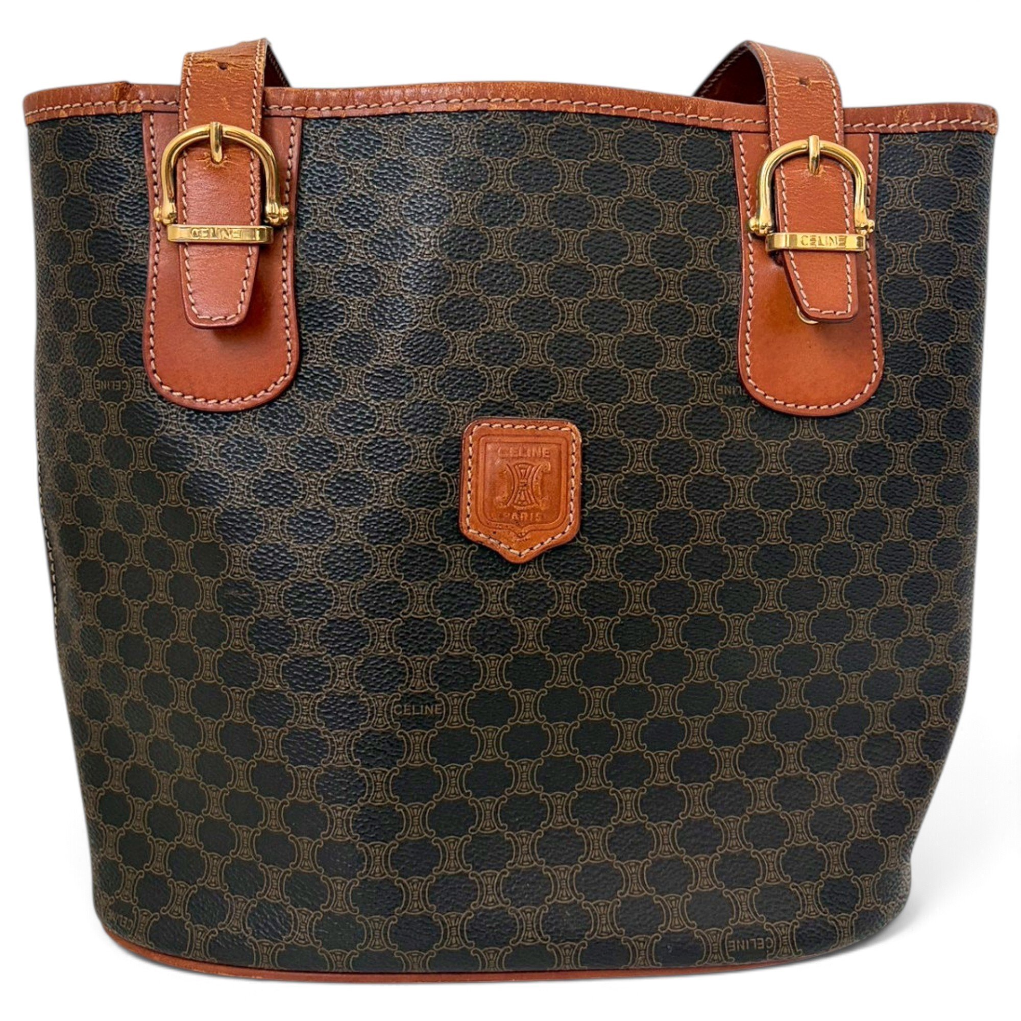 SAC SEAU leather handbag