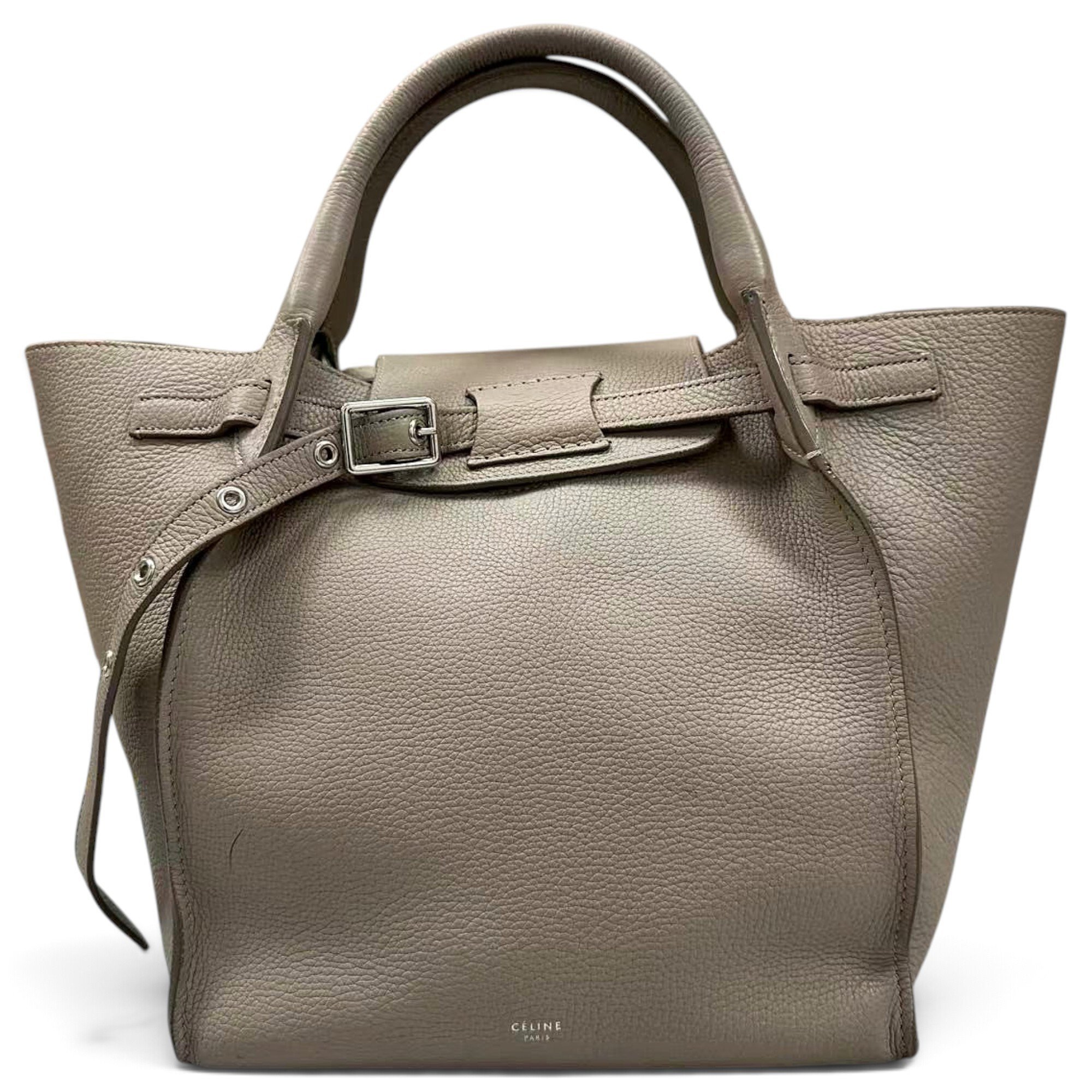 Big Bag leather handbag