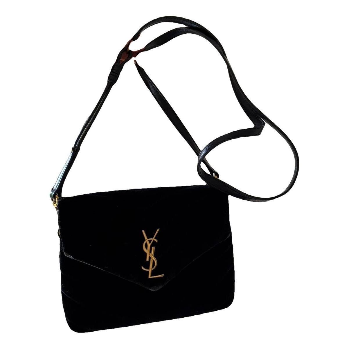 Loulou Toy velvet crossbody bag