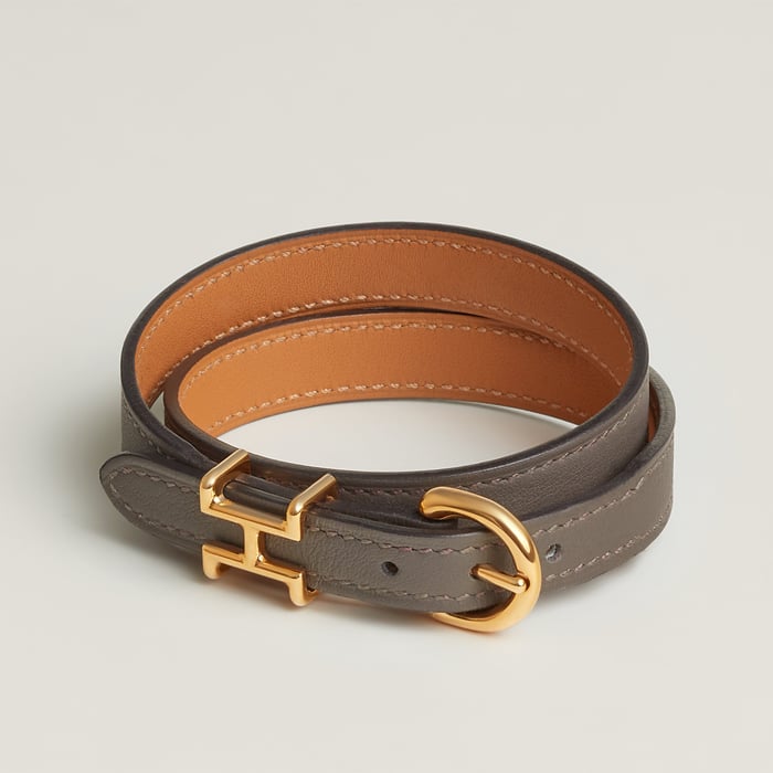 Gris Étain Trench Bracelet