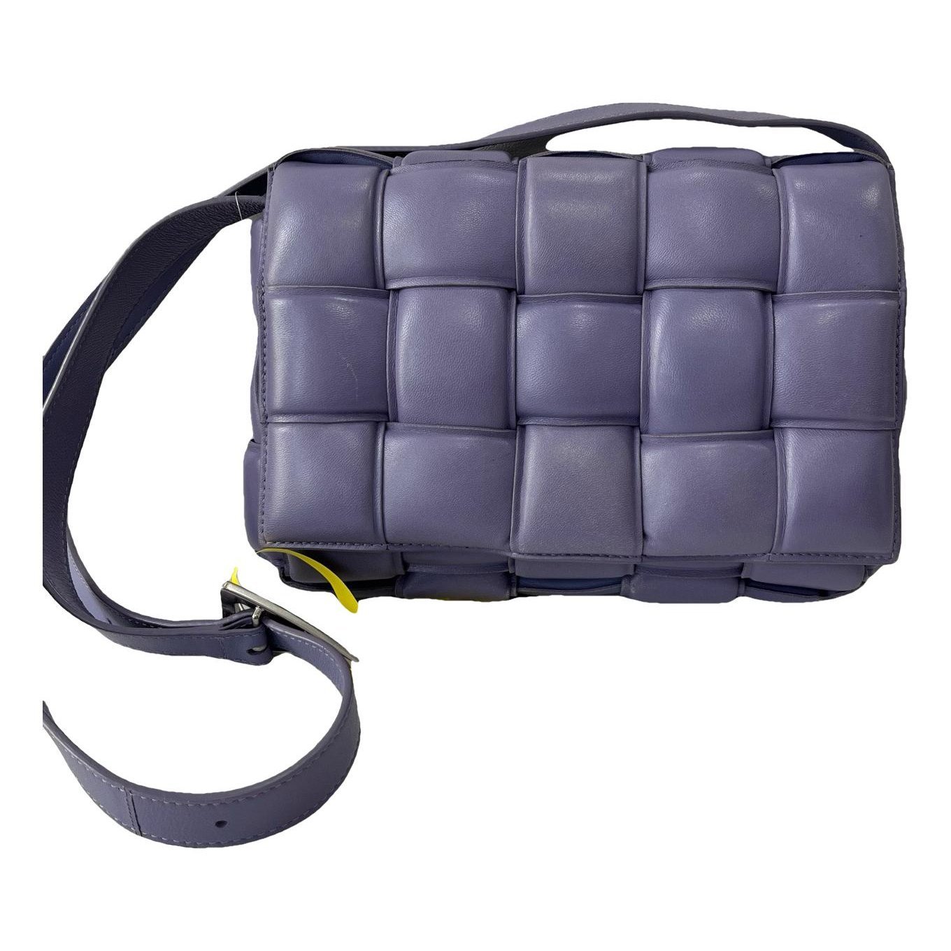Cassette Padded leather handbag