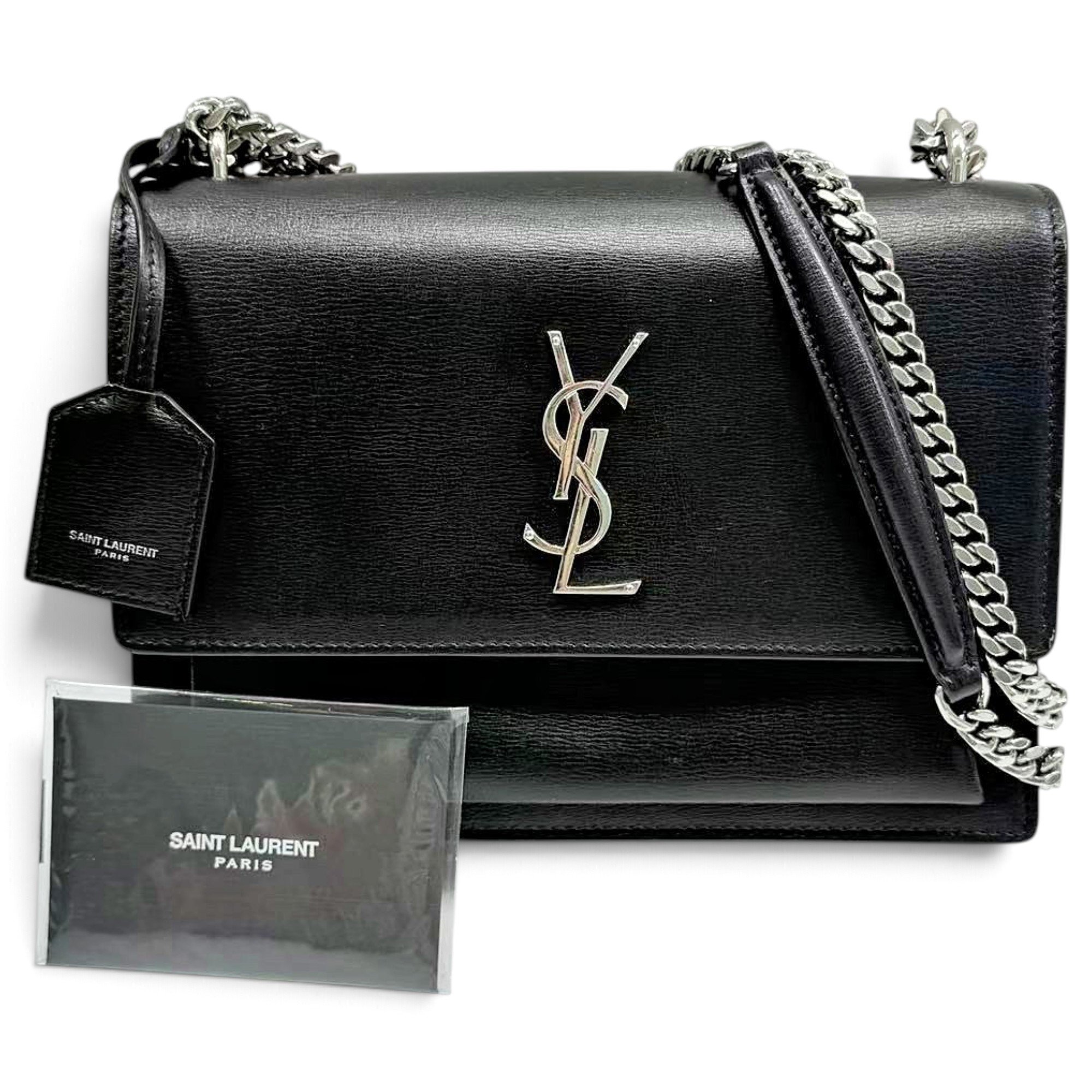 Sunset leather crossbody bag