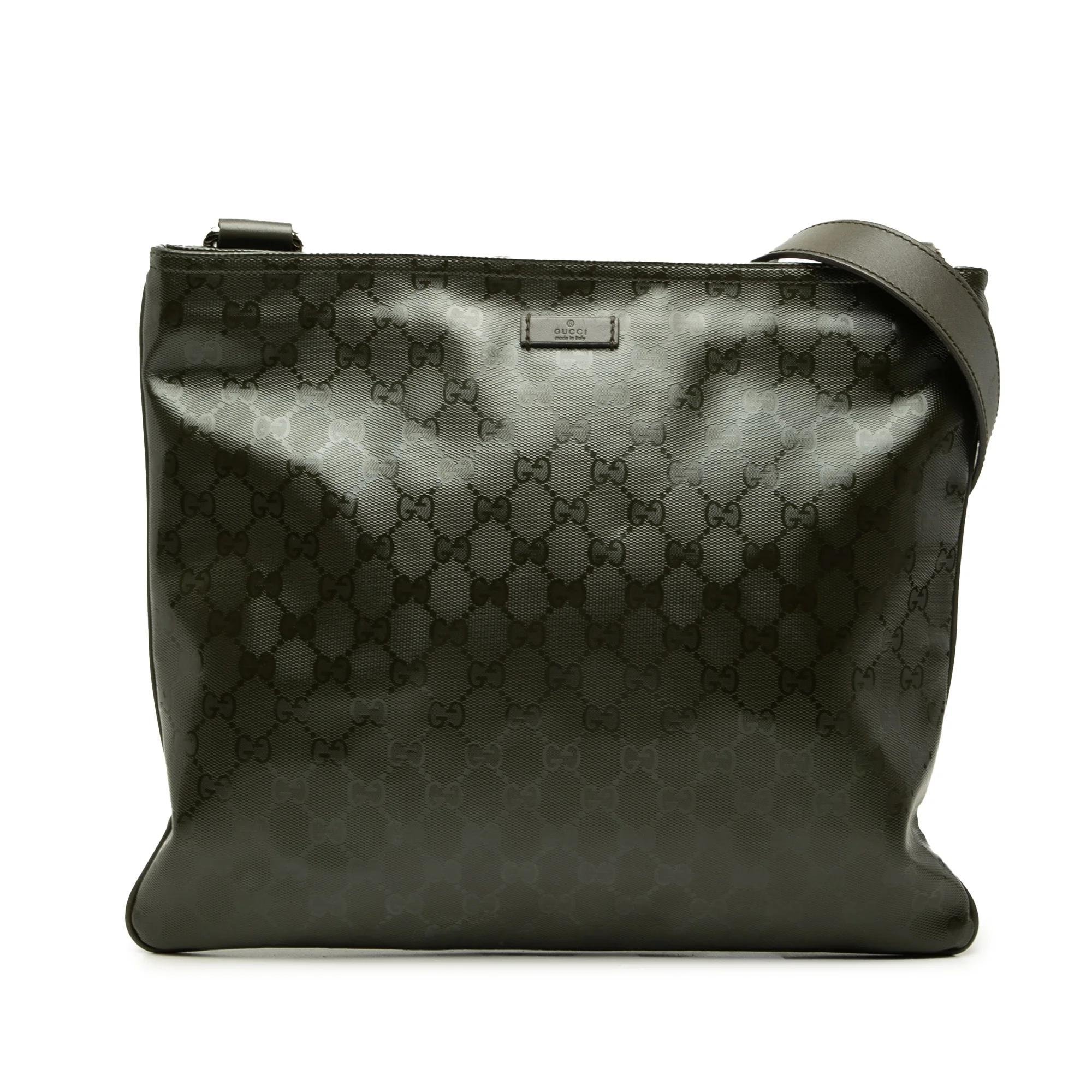 Gucci B leather crossbody bag