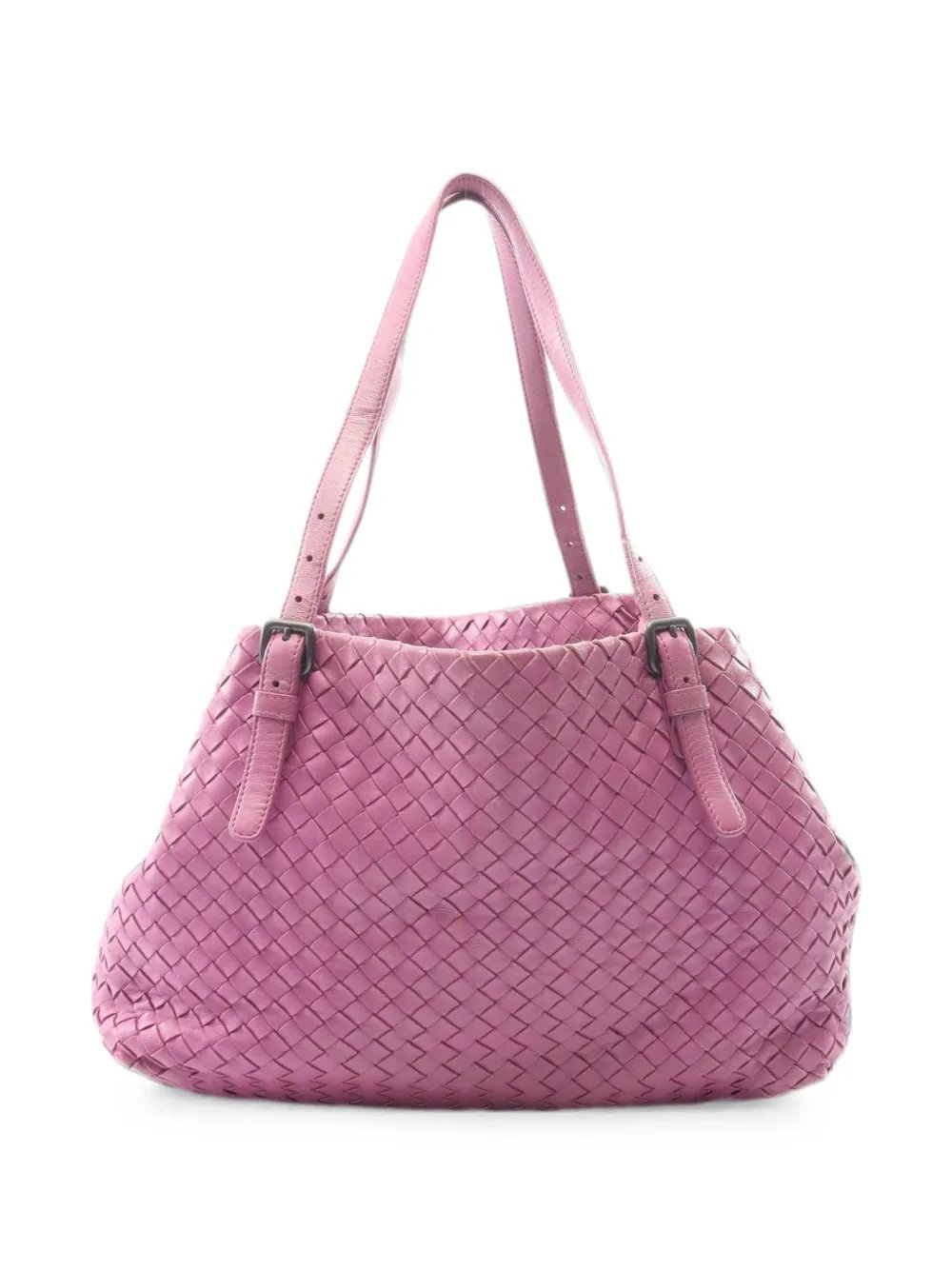 2000s Medium Intrecciato leather tote bag