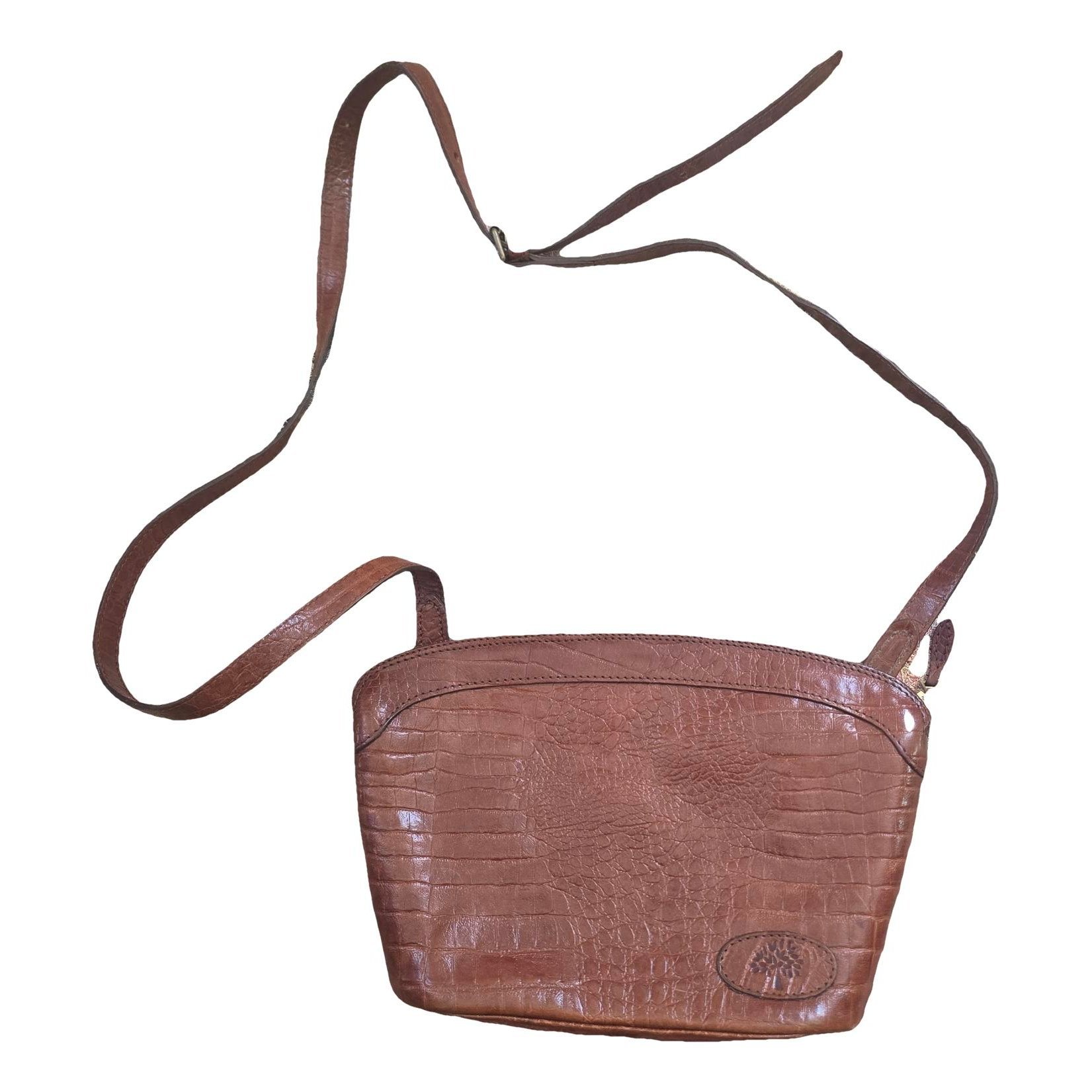 Leather crossbody bag