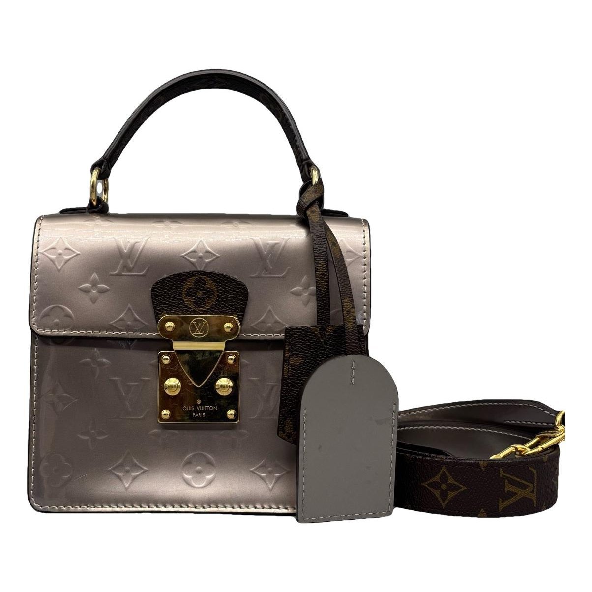 Spring street leather handbag