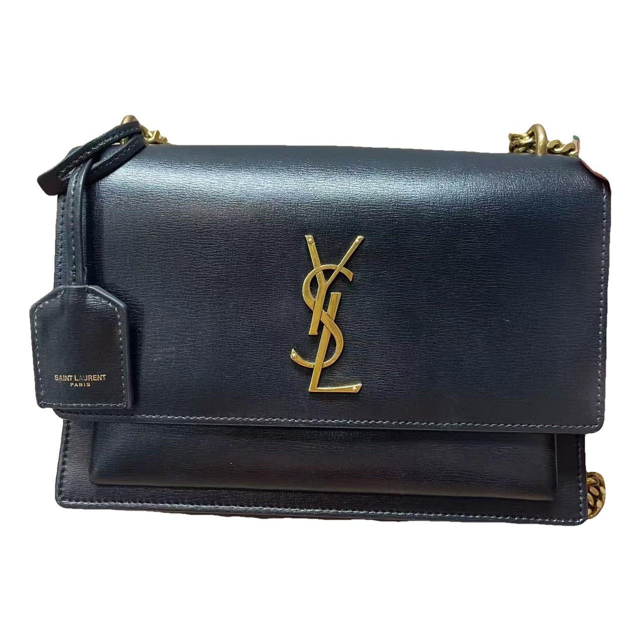 Sunset leather handbag