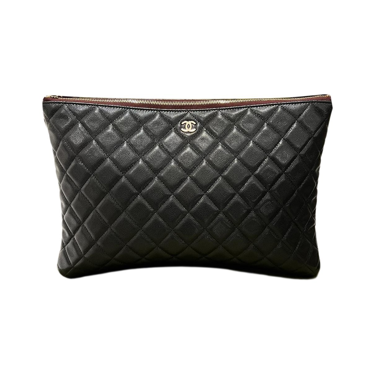 Chanel Timeless/Classique leather clutch bag