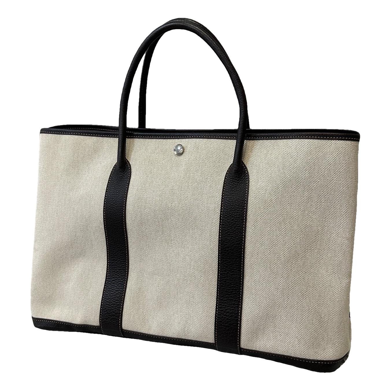 Garden Party tweed tote