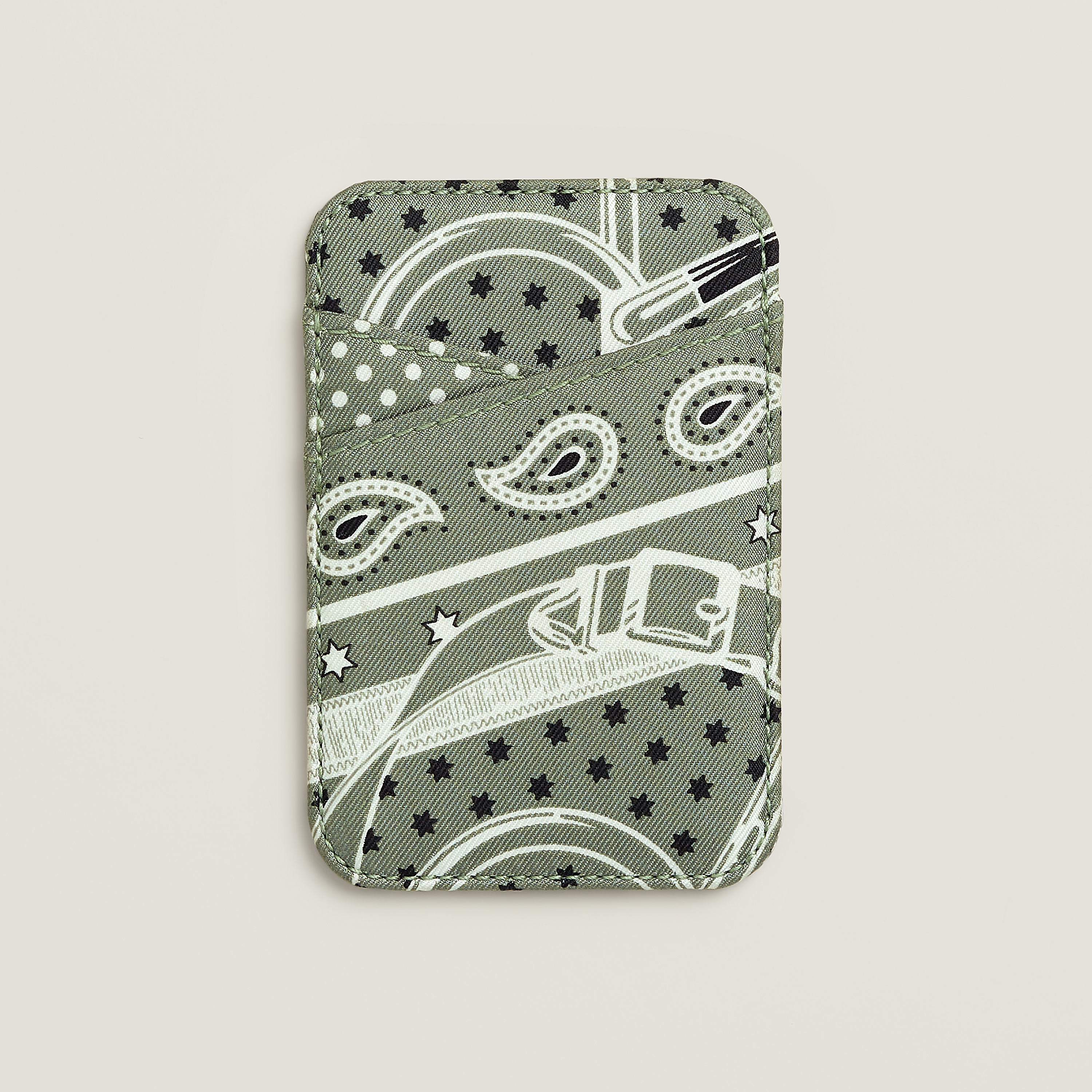 Porte-cartes MagSafe A(i)mants « Bandana Éperon d'Or »