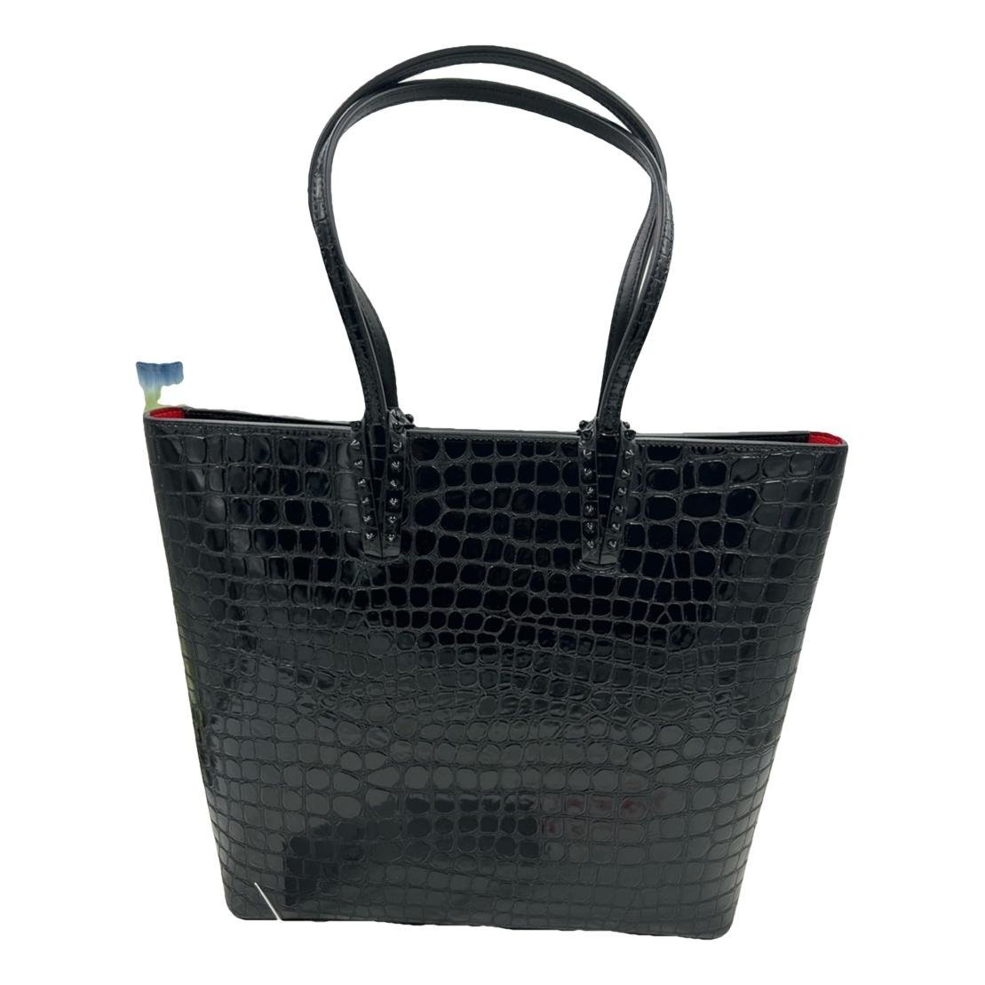 Cabata patent leather tote