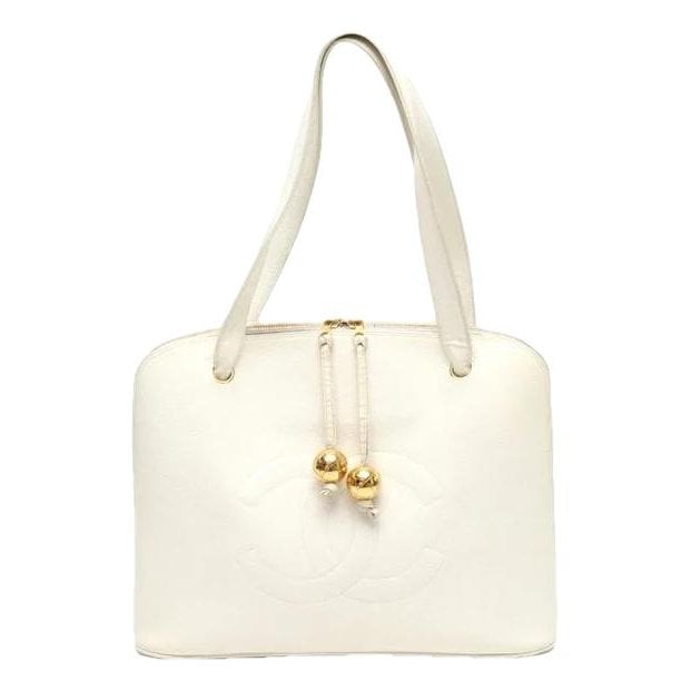 Leather tote