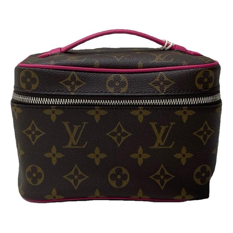 Vanity leather handbag