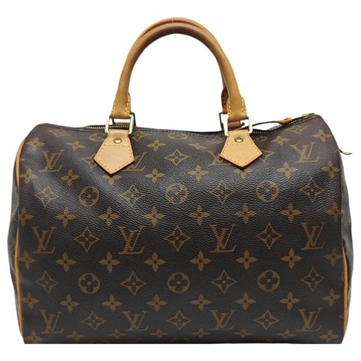 Nano Speedy / Mini HL leather handbag