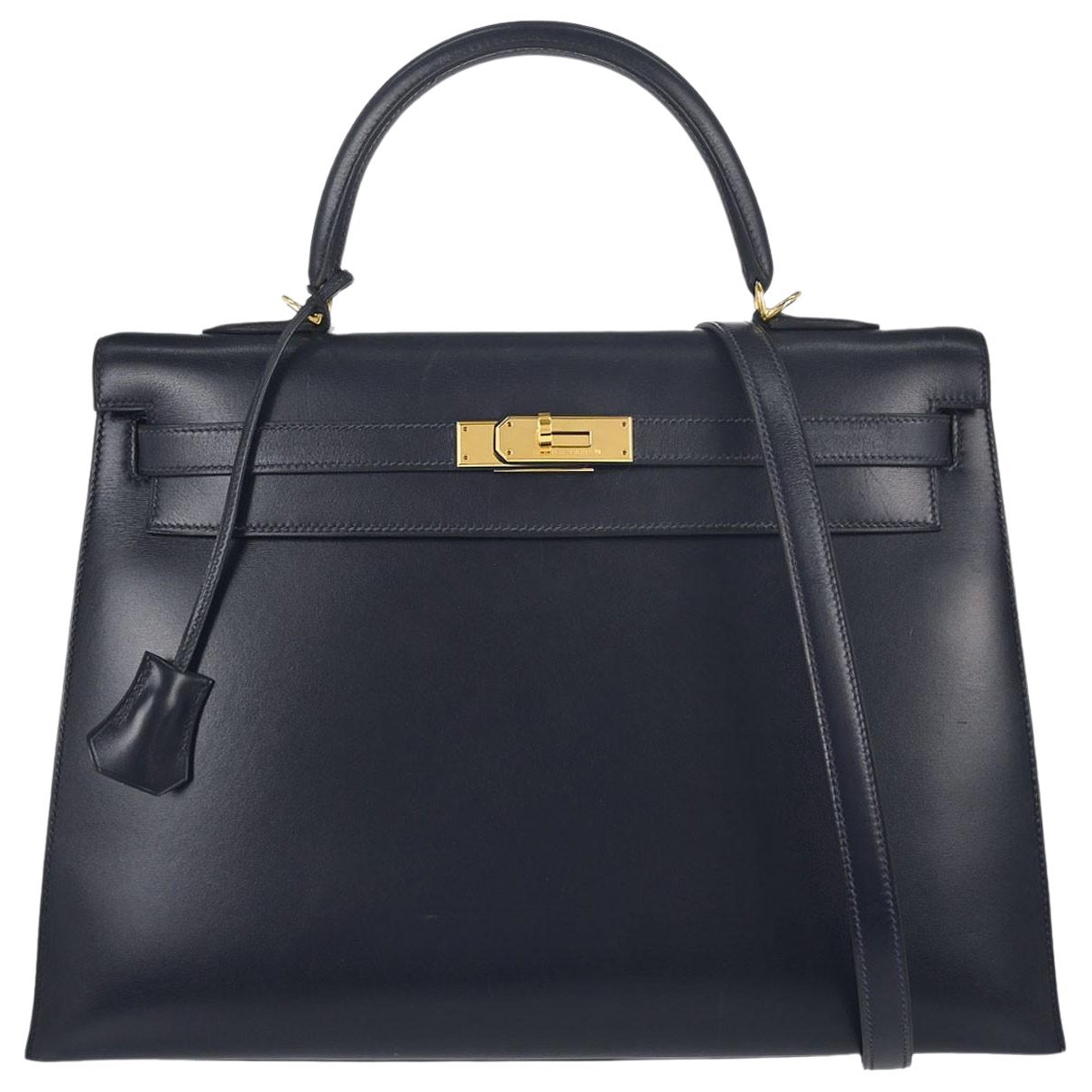 Kelly 32 pony-style calfskin handbag