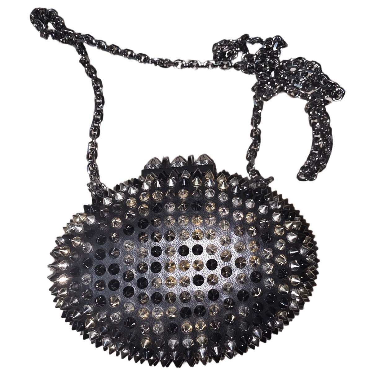 Mina clutch leather handbag