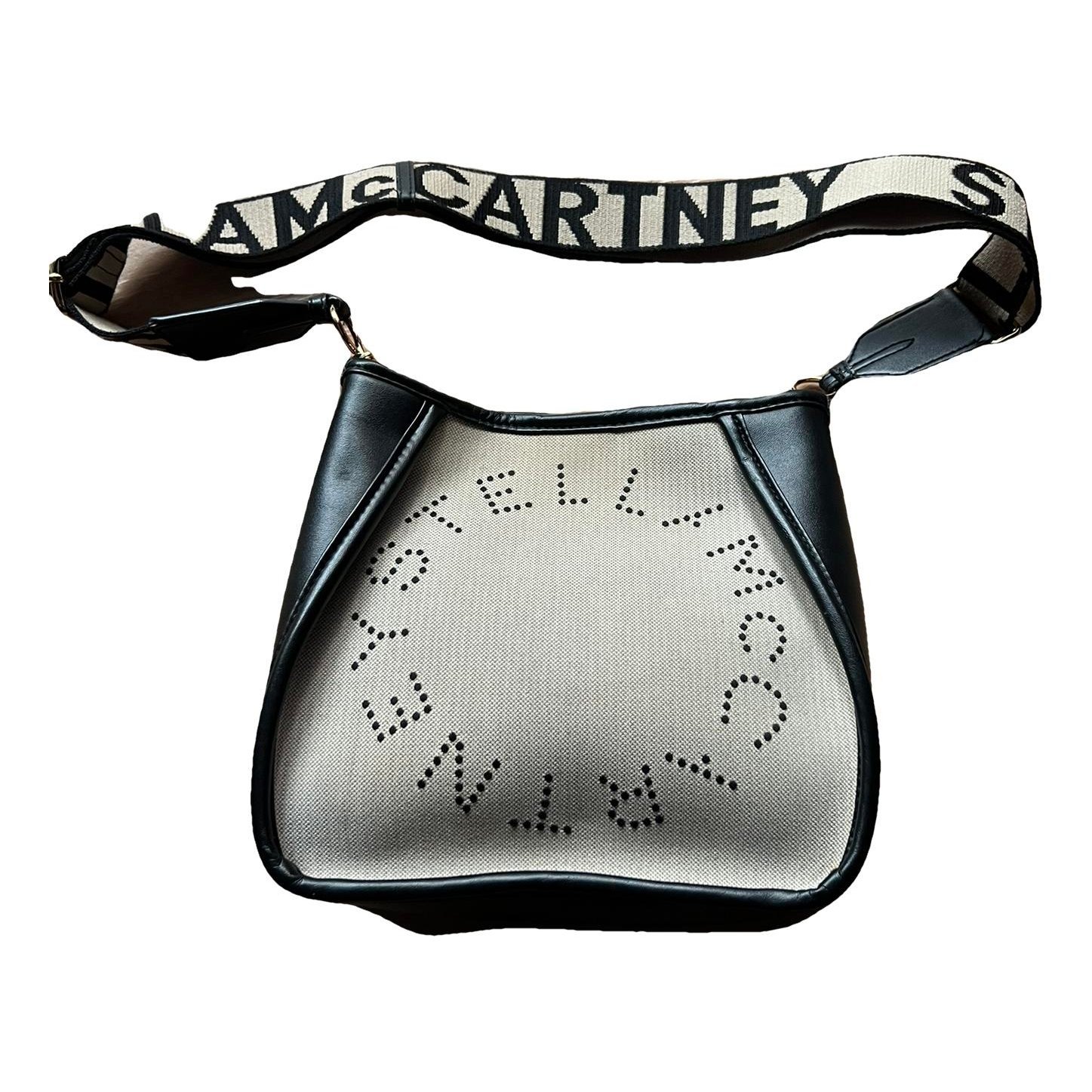 Stella McCartney Logo vegan leather crossbody bag