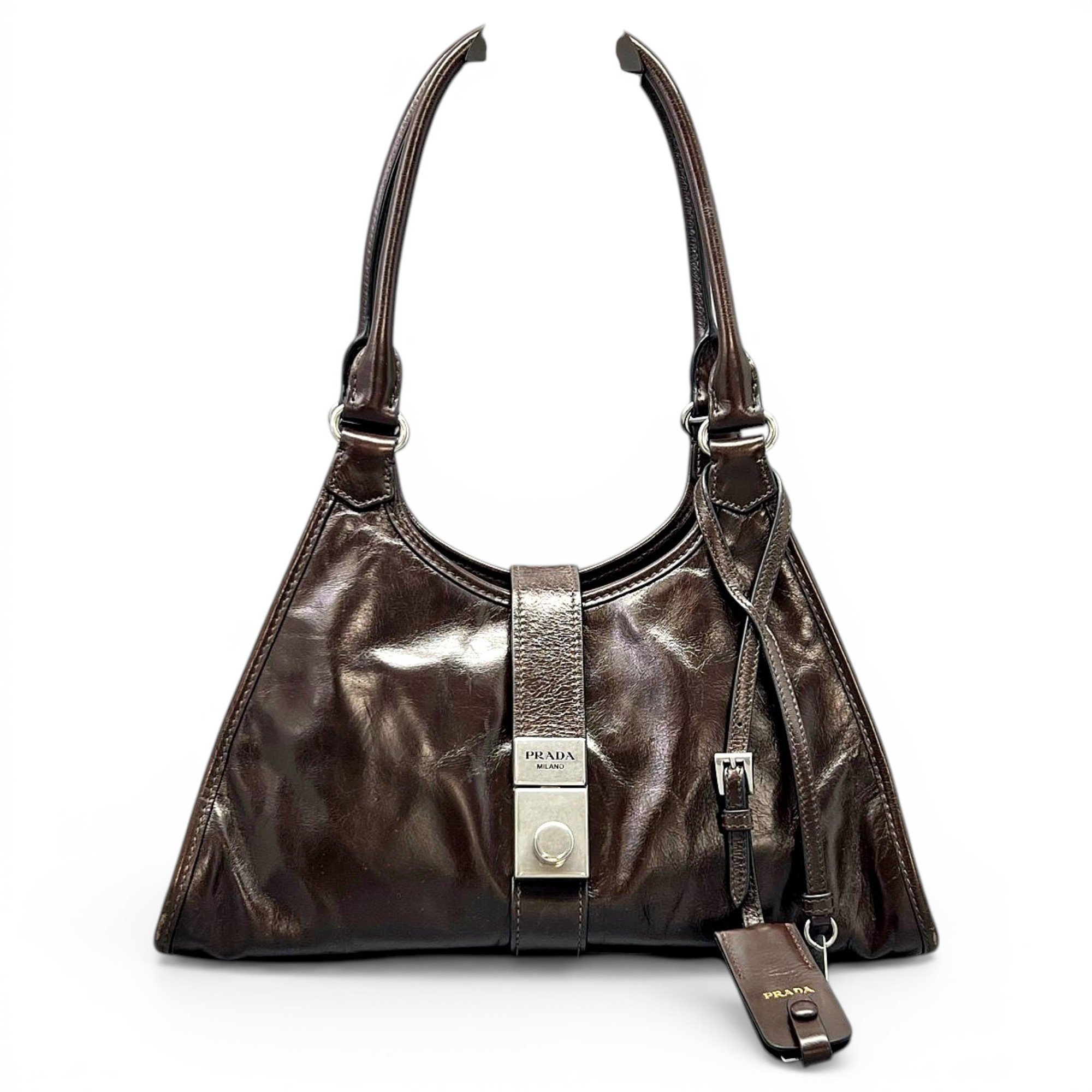 Leather handbag