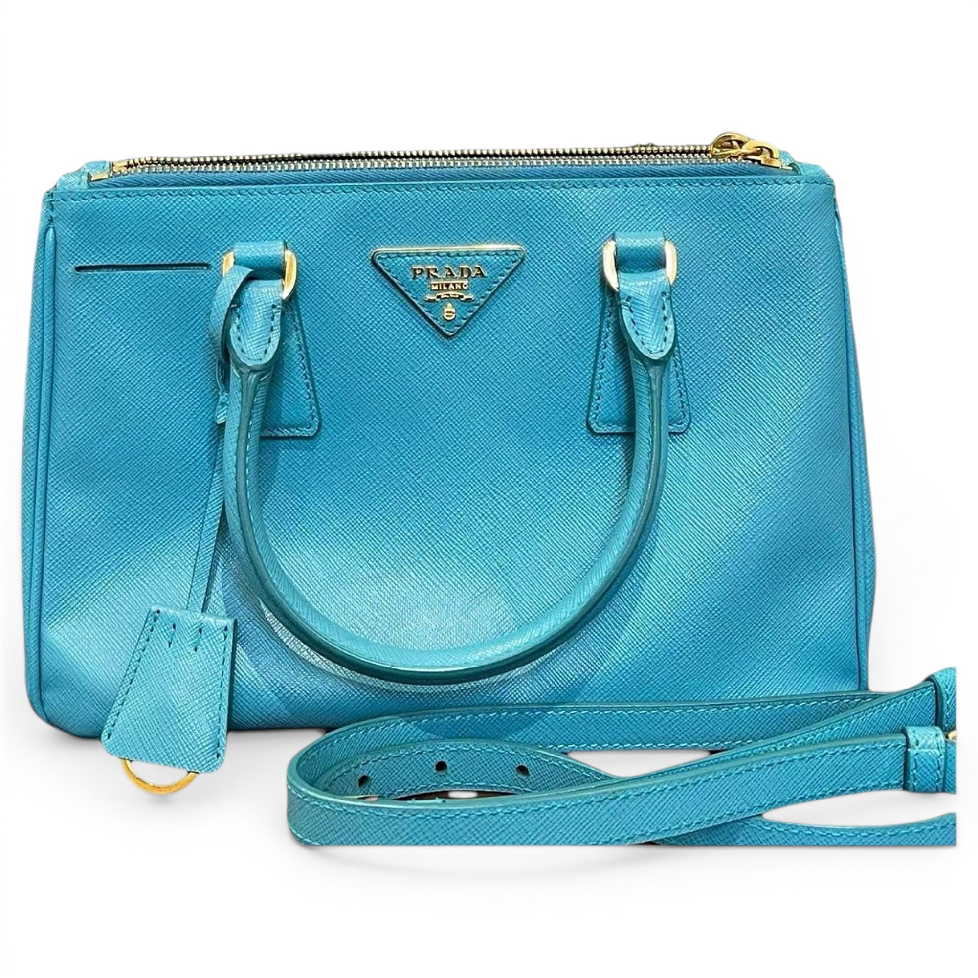 Galleria leather handbag