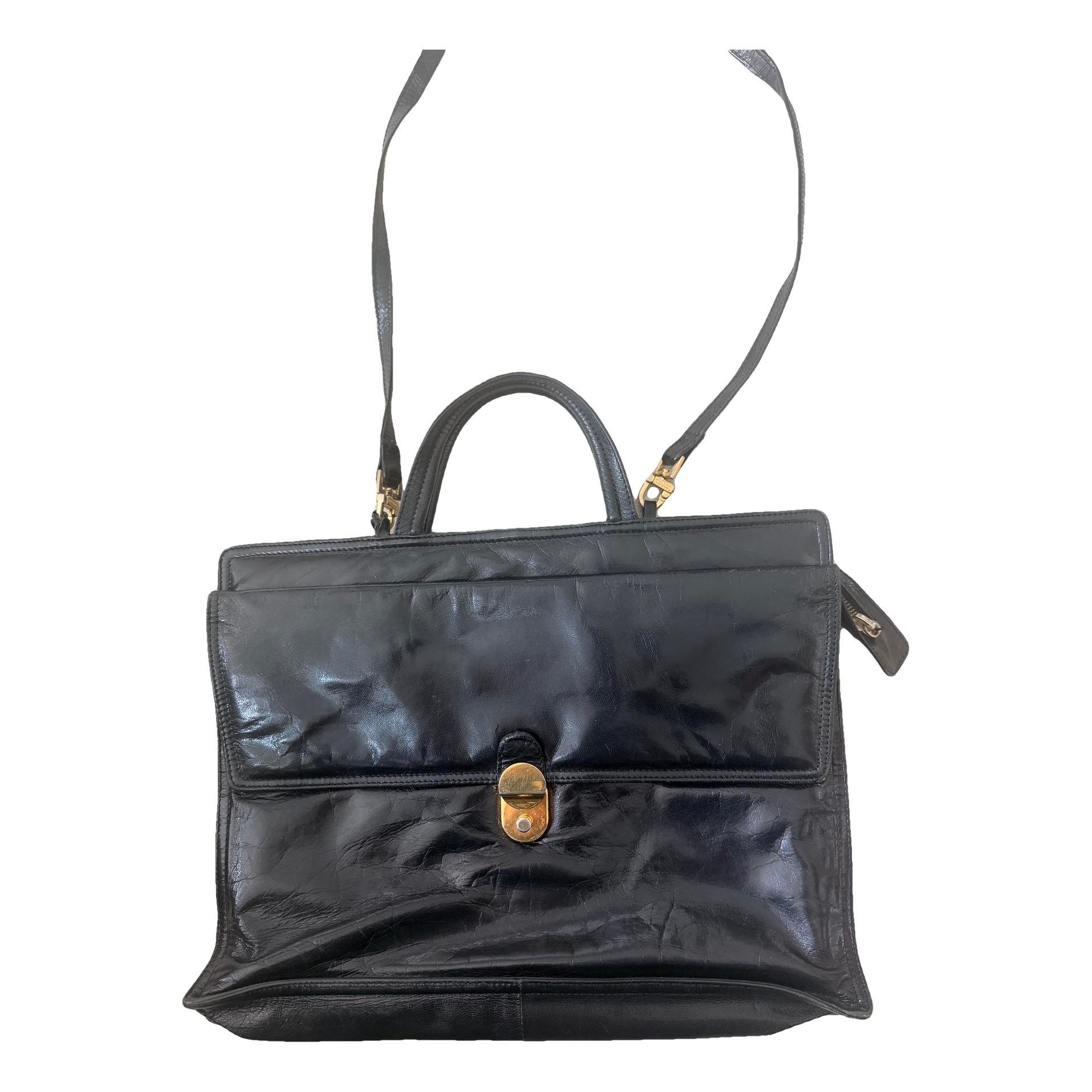 Leather handbag
