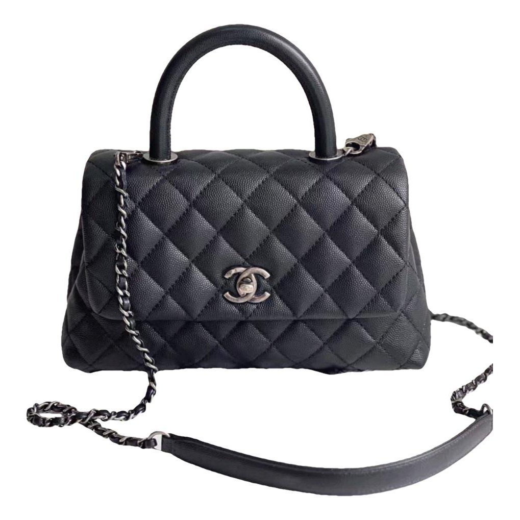 Coco Handle leather handbag
